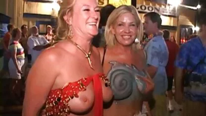 Body paint festival key west part 1 bokap asian