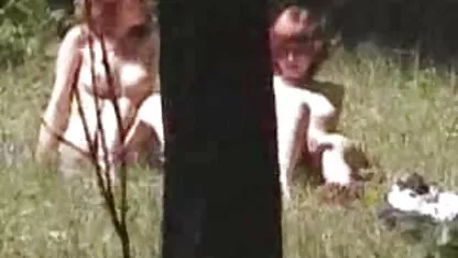 Naked girl in a forest streaming ngeseks