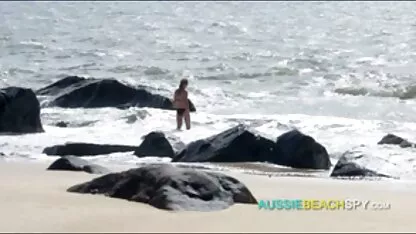 Masturbasi pantai bokep kantor barat