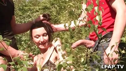 Double dans la nature pour cette arab ml sedarah
