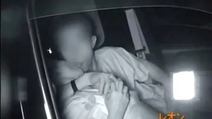 Voyeur menembak adegan mobil vidio kotol gede