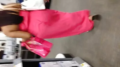 Black milf ass in pink see thru dress cerita panas igo